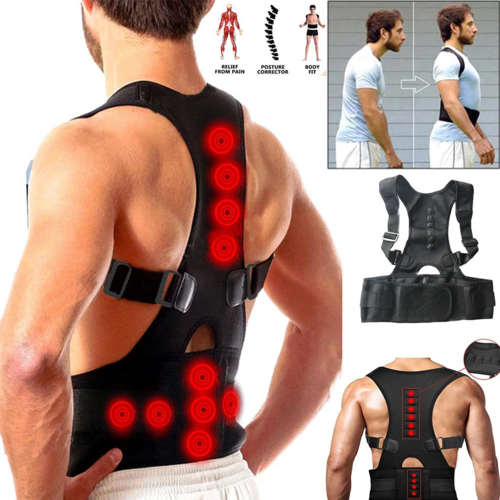 Posture corrector brace sizing chart