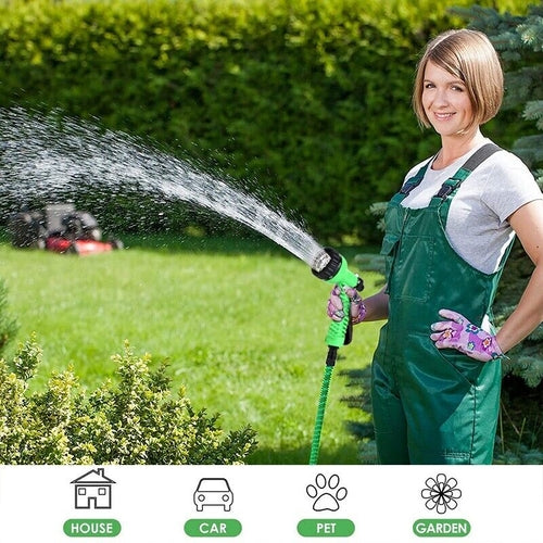 Expandable garden hose color options
