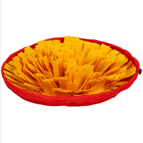 Sniffing mat storage bowl detail