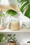 Organic magnesium lotion bottle, front view