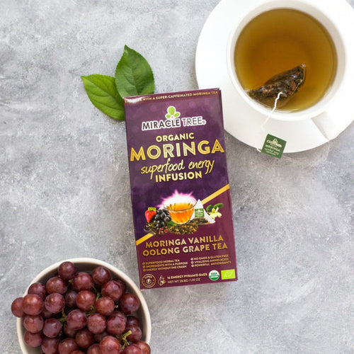 Organic Moringa Energy Tea lifestyle photo