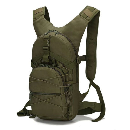 15L military tactical hiking backpack, khaki