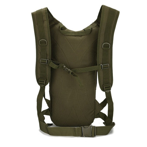 Tactical backpack camouflage green colorway