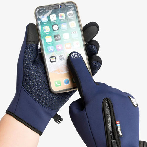 Winter thermal gloves, waterproof windproof
