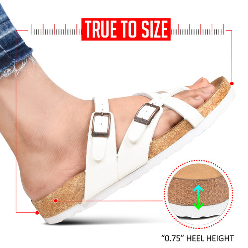 Aerothotic Celestis sandals worn on foot