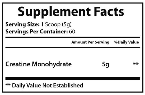 Pure Creatine supplement lifestyle photo