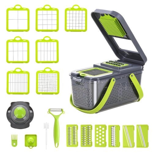 Miibox vegetable chopper full accessory set