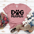 Dog Mama graphic t-shirt, front view