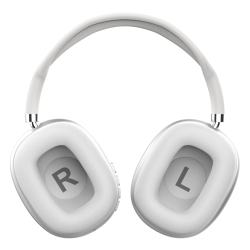 Wireless sport headphones worn while working out