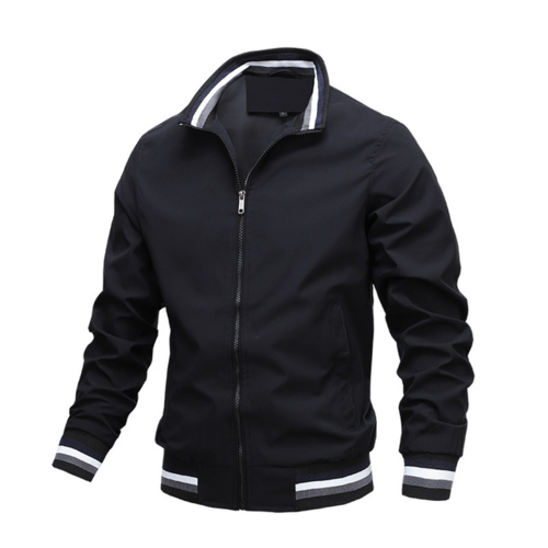 Bomber jacket back view