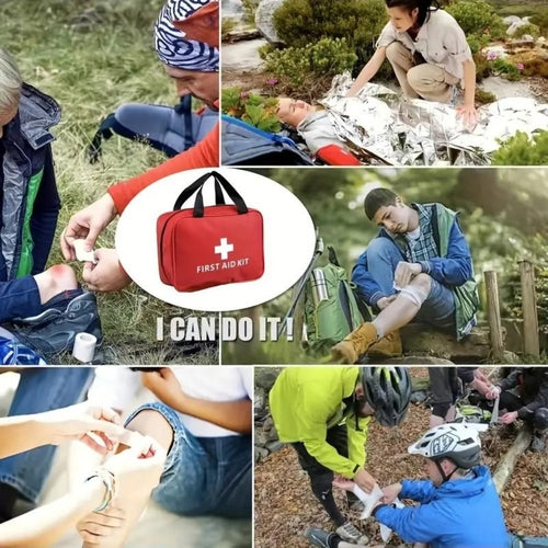 First aid kit carrying strap detail