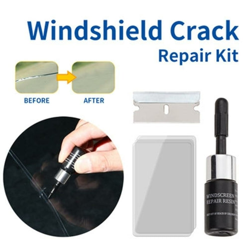 Windshield repair kit packaging box